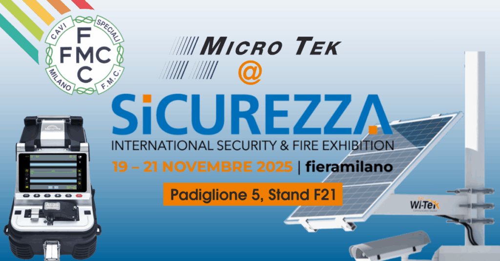 Micro Tek a Sicurezza 2025